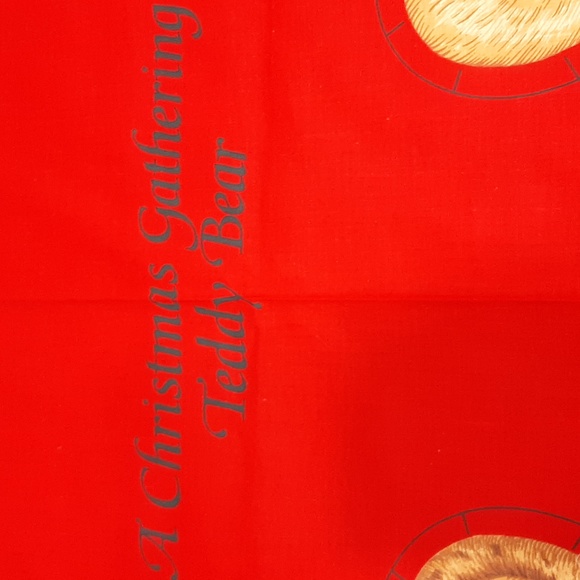 2 VINTAGE Cut/Sew Panels Hallmark Christmas Bear Pillow & BOZO Clown Hand Puppet - Picture 4 of 11